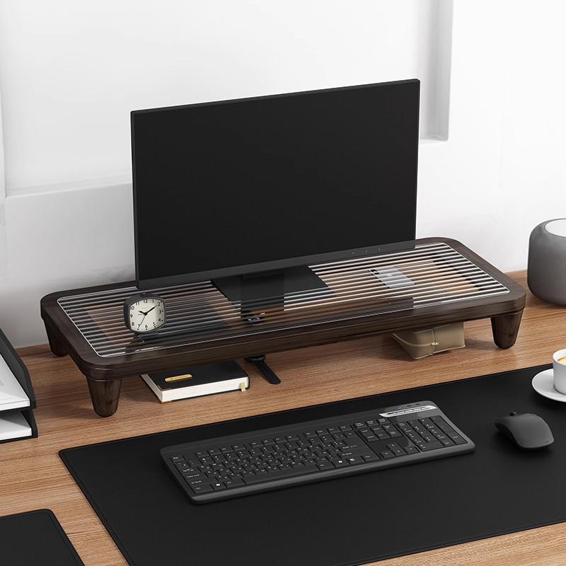 Podstawka pod monitor z bambus – Monitor Riser Wood recenzja i cena