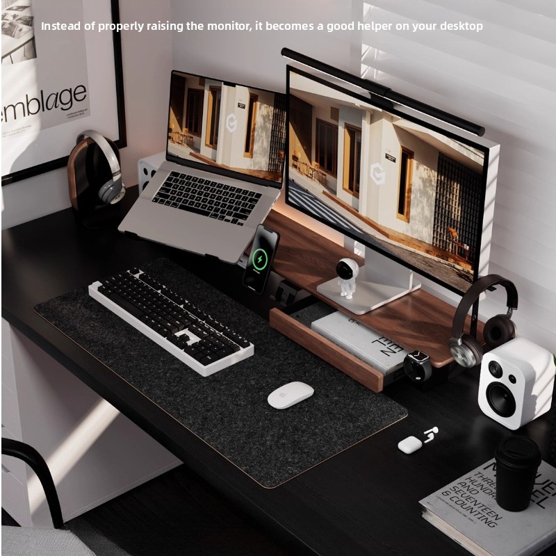 Modułowy podwyższacz monitora  – Monitor Riser Wood recenzja i cena