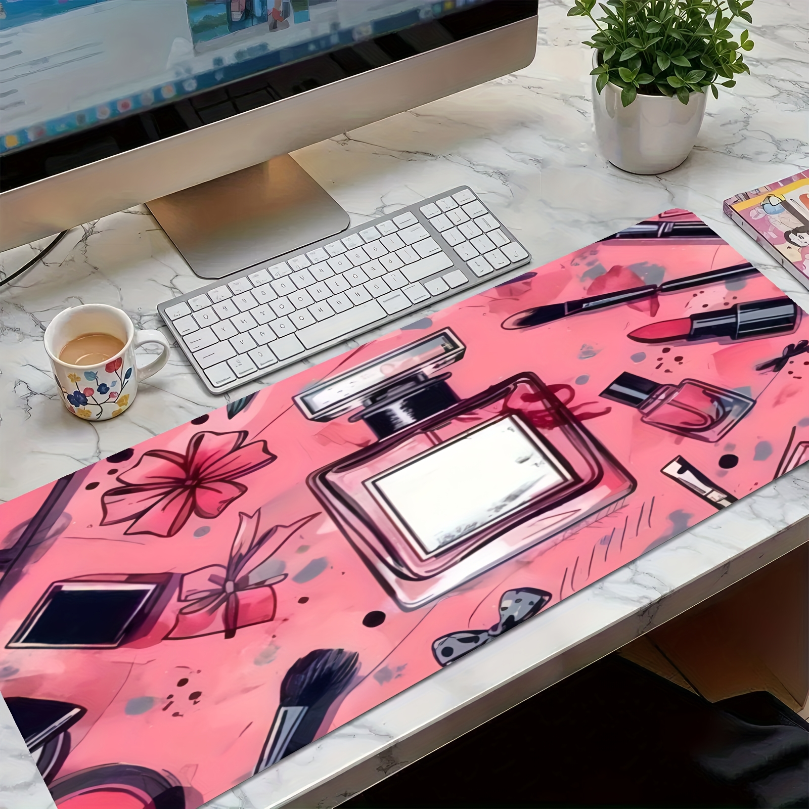 Podkładka pod mysz z ilustracj – Desk Setup For Studying recenzja i cena