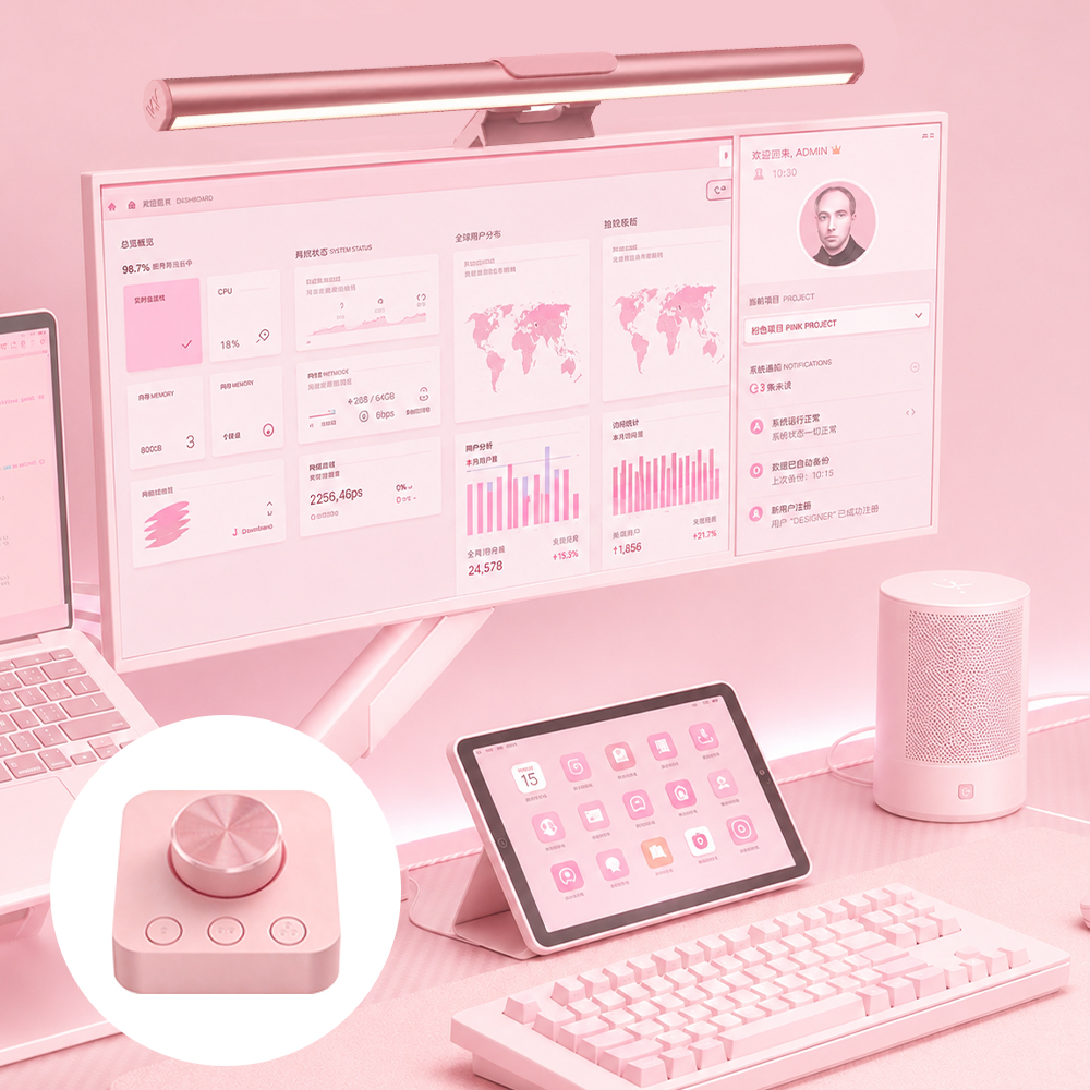 Listwa świetlna LED, inteligen – Setup Desk Monitor recenzja i cena