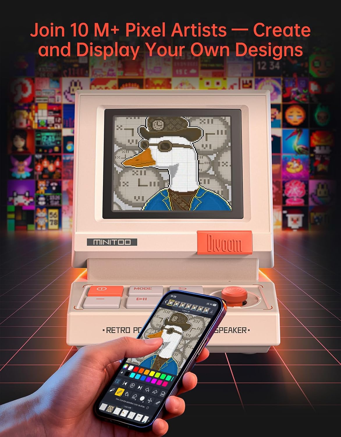 Mini głośnik w stylu retro PC  – Speaker Desk Setup recenzja i cena