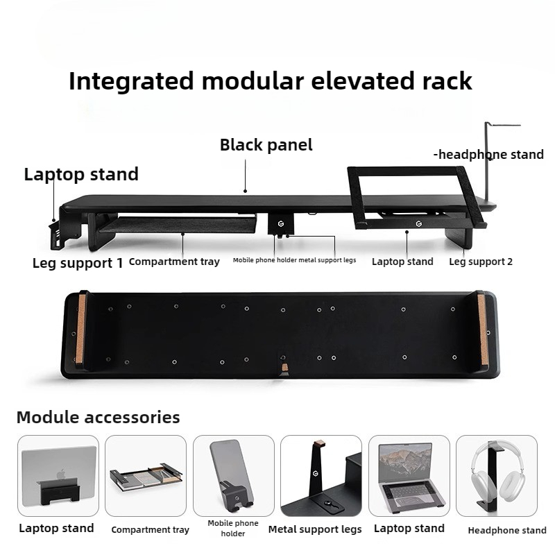 Modułowy podstawka pod monitor – Desk Setup With Laptop And Monitor recenzja i cena