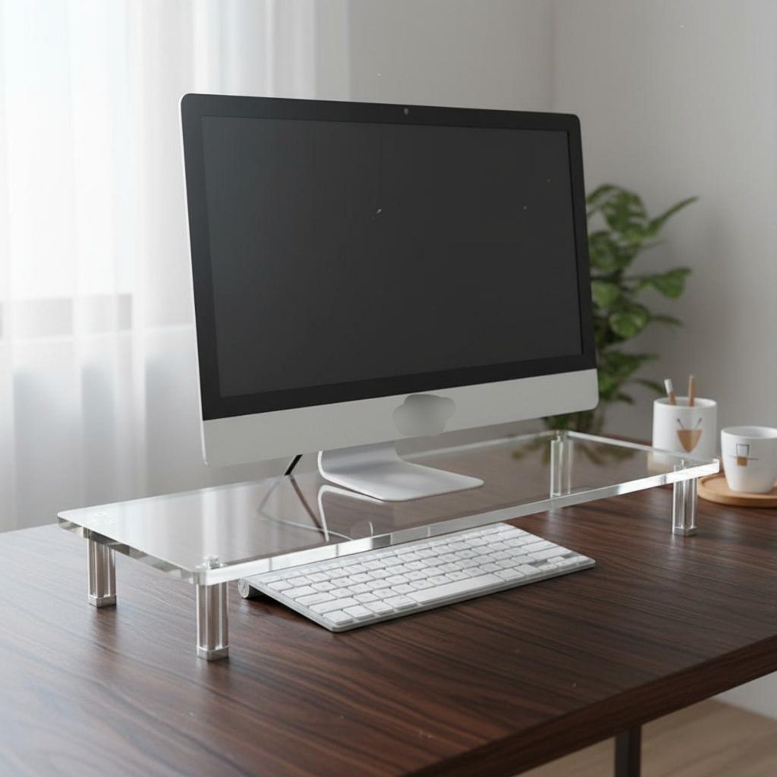 Akrylowa podstawka pod monitor – Setup Desk Monitor recenzja i cena
