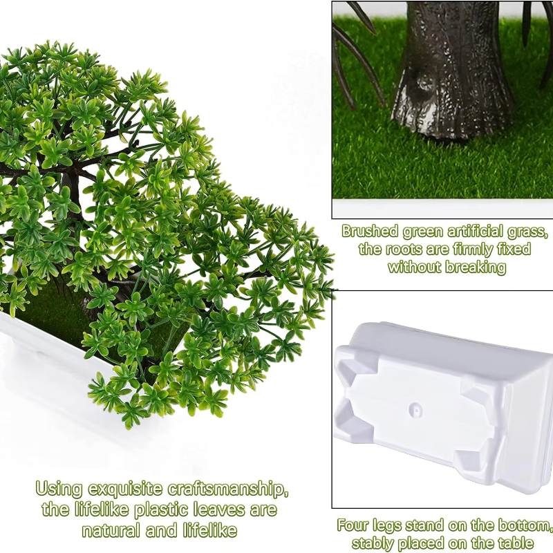 1 szt. Zielone sztuczne roślin – Desk Setup At Home recenzja i cena