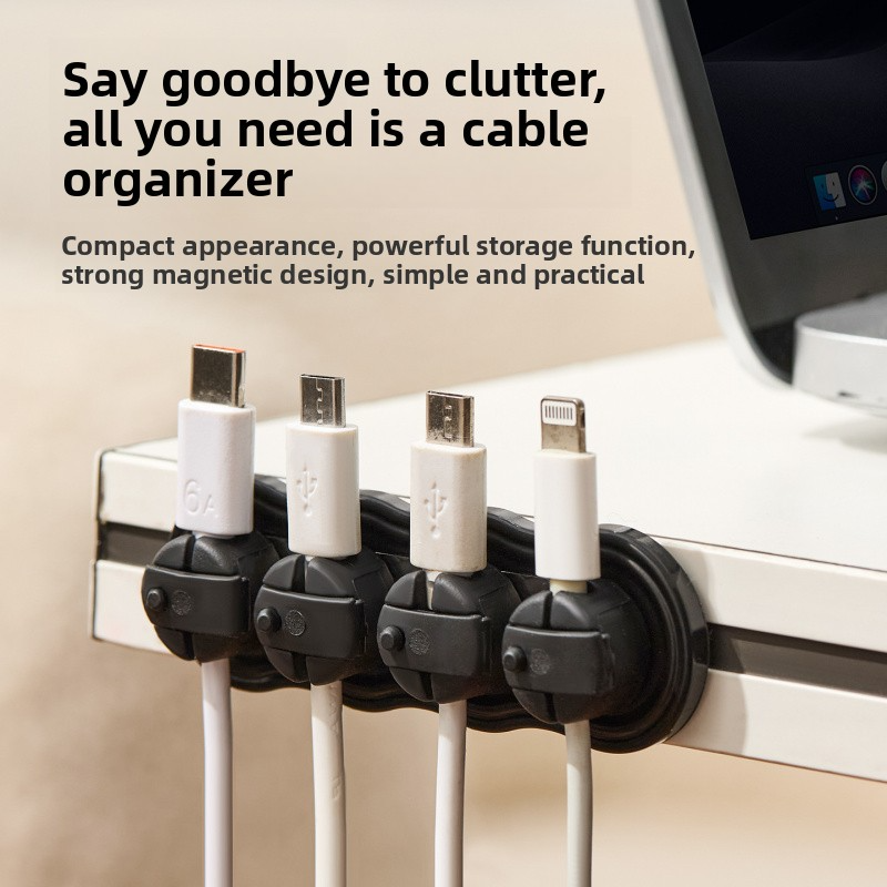 Magnetyczny organizer na kable – Desk Setup Essentials recenzja i cena