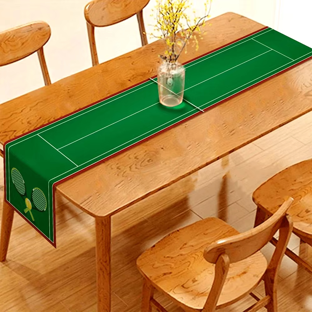 Bieżnik na stół z motywem teni – Desk Setup Essentials recenzja i cena