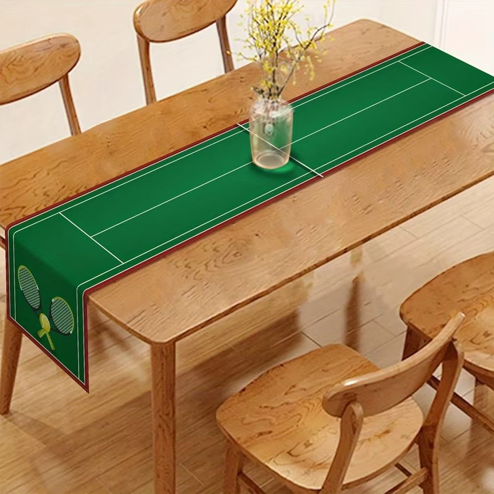 Bieżnik na stół z motywem teni – Desk Setup Essentials recenzja i cena