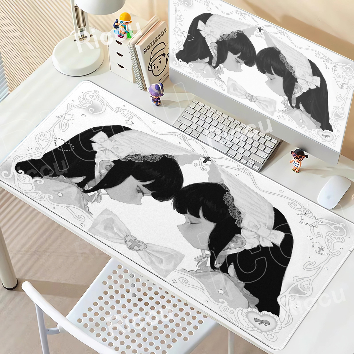 Estetyczna podkładka pod mysz  – Desk Setup Accessories Aesthetic recenzja i cena