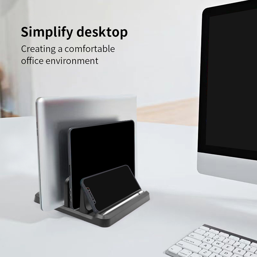 Pionowa podstawka pod laptopa  – Desk Setup Mac recenzja i cena