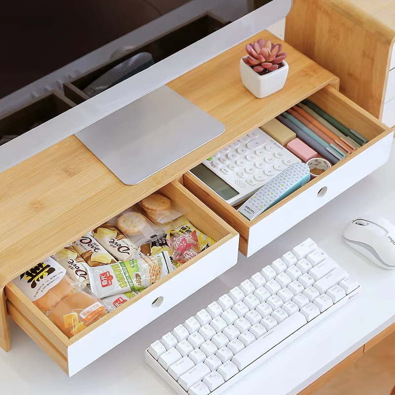 Podstawka pod monitor z bambus – Monitor Riser Wood recenzja i cena
