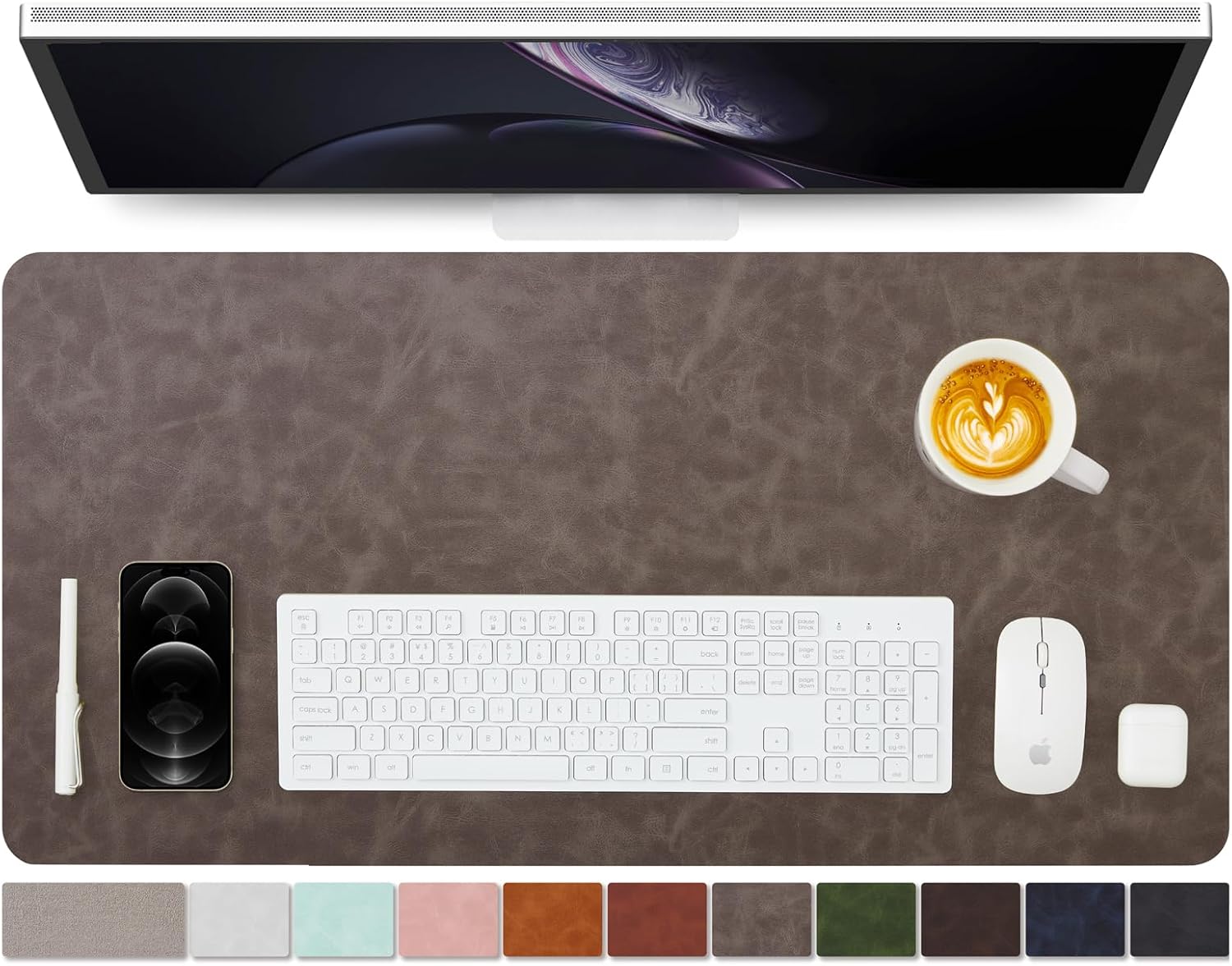 Skórzana podkładka na biurko Y – Desk Pad Leather Large recenzja i cena
