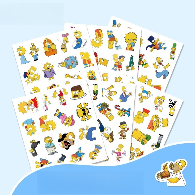 Naklejki Simpsonowie Homer Mar – Desk Setup Decor recenzja i cena