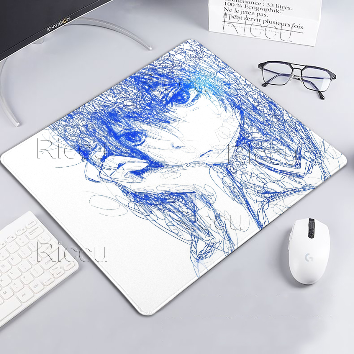 Mała podkładka pod mysz z este – Desk Setup Accessories Aesthetic recenzja i cena