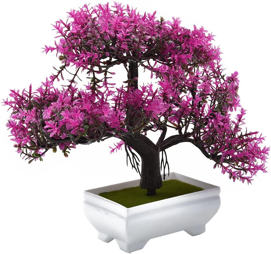 Sztuczne rośliny Bonsai Fałszy – Desk Setup At Home recenzja i cena