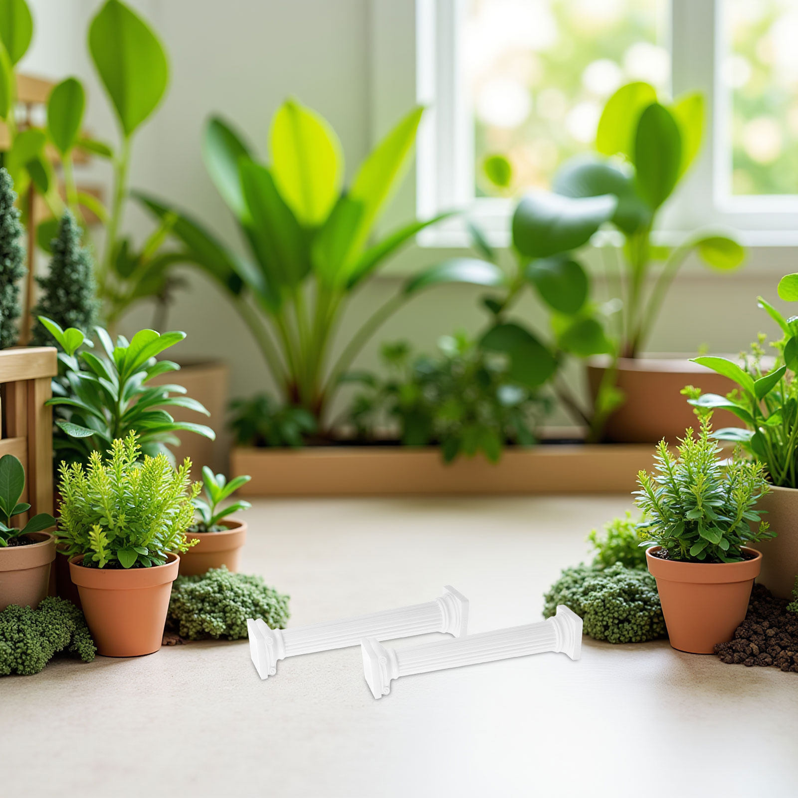 4 szt. Dekoracyjne rzymskie ko – Desk Setup Photography recenzja i cena