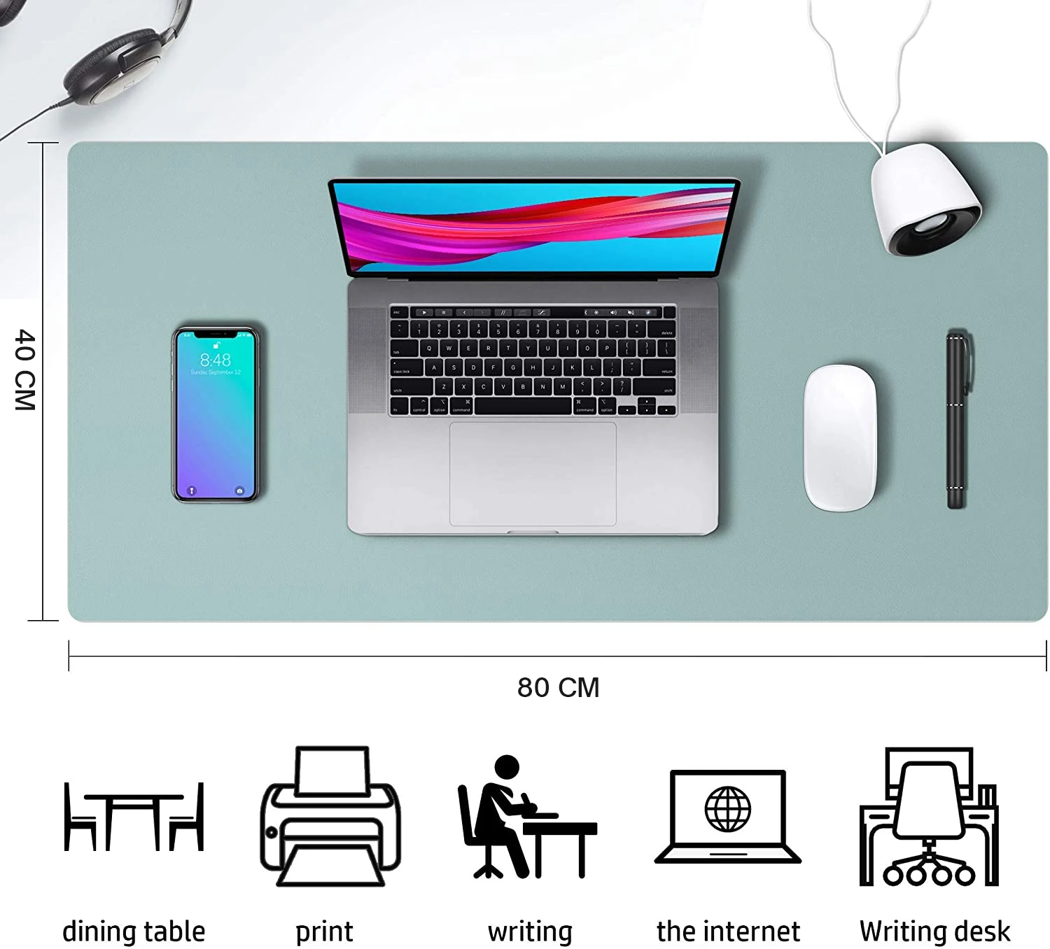 Podkładka pod mysz Duży rozmia – Desk Pad Leather Large recenzja i cena