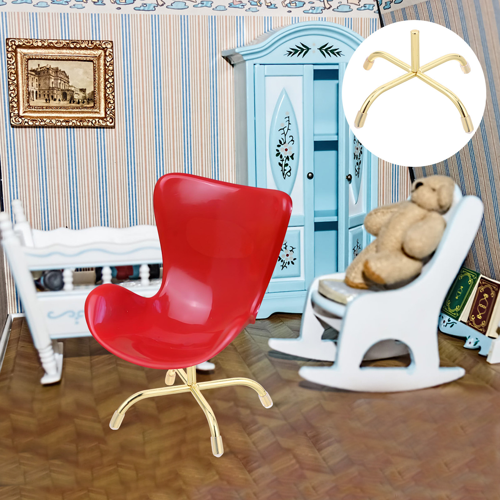 Mini obrotowa podstawa krzesła – Desk Setup Photography recenzja i cena