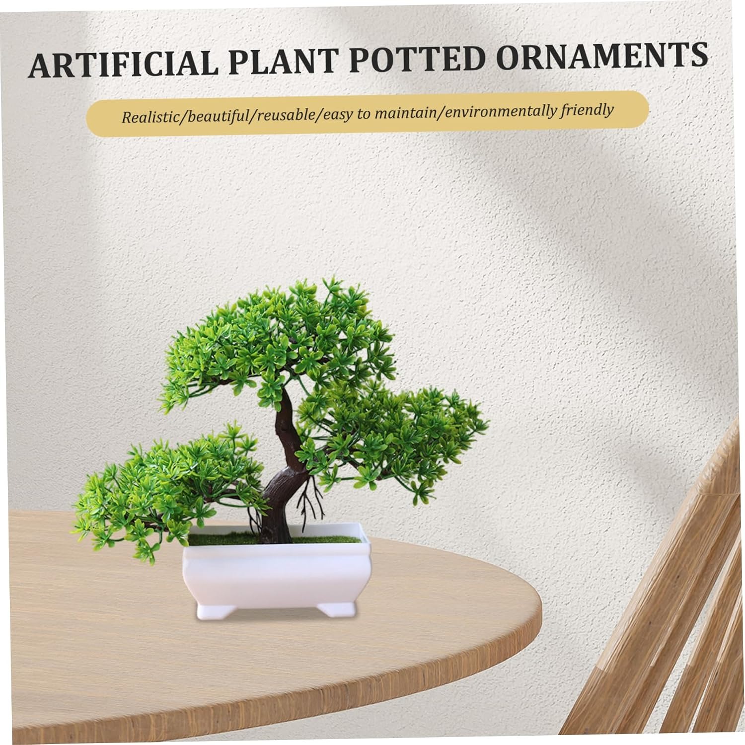 1/2 szt. Sztuczne drzewko bons – Desk Setup At Home recenzja i cena